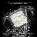 New 10-30V 4.7 Inch square 43w DT plug LED heavy duty construction work light offroad truck car motorcycle work lamp
